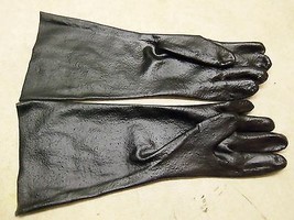 18 &quot; Rubber Gauntlet Gloves  Snaring Traps  Trapping  Raccoon Fox Bobcat  - $18.95