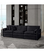 Green Chenille Sectional Sofa: Large &amp; Modern - $747.99