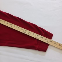 St. John's Bay Sueded Jersey Men's Red Cotton Collar Shirt Long Sleeve Size 2XLT image 14