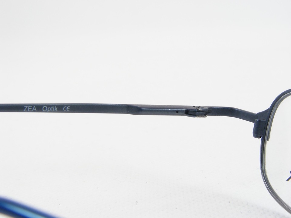 Vintage ZEA YM5 06 Matt Blue RARE EYEGLASSES GLASSES FRAME 40-25-135mm Italy Item image 9