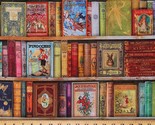 Cotton Antique-look Books Classics Cotton Fabric Print by the Yard D775.84 - $14.95