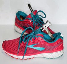 Brooks Ghost 12 Walking/Running Shoes Women&#39;s Sz 7.5 (1203051B672) -Pink- - £21.32 GBP