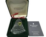 IOB 1993 Waterford Crystal Christmas Memories Collection Christmas Bell ... - $30.00