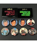 New Kids On The Block NKOTB Lot of 10 Pin Badge Buttons Pinback Green Re... - €15,21 EUR