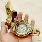 Antique Nautical Brass Military Compass Vintage Collectible Decor Style ... - $663.17 MXN