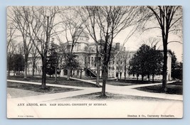 Main Building University of Michigan Ann Arbor Raphael Tuck UNP UDB Postcard P13 - £7.75 GBP