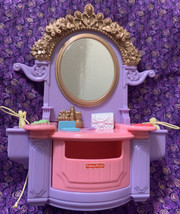 Fisher Price Loving Family Dollhouse Dress Up Vanity Blow Dryer &amp; Brush ... - $13.11 CAD