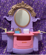 Fisher Price Loving Family Dollhouse Dress Up Vanity Blow Dryer &amp; Brush ... - $13.10 CAD