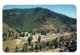 Saltese Montana Postcard Highway 10 Lookout Pass - $13.86