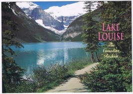 Postcard Lake Louise Canadian Rockies Banff National Park Alberta - £2.38 GBP