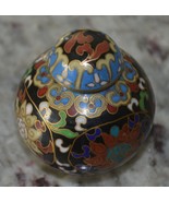 Chinese Vintage Cloisonne Hand Painted Snuff Bottle - £59.25 GBP
