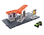 Matchbox Cars Playset, Action Drivers Fuel Station &amp; 1:64 Scale Toy Truc... - $43.99