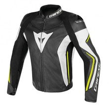 New Men Assen Mens Leather Jacket Motorcycle / Motorbike Jacket - Black/... - $279.99