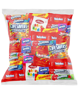 Halloween Bulk Assorted Fruit Candy - Starburst, Skittles, Gummy Life Sa... - $28.53+