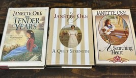 Janette Oke Quiet Strength - Tender Years - Searching Heart Prairie Lega... - £13.50 GBP
