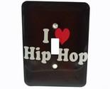 3d Rose I Love Hip Hop Single Toggle Switch Cover 3.5 x 5 Inches - $9.79