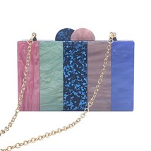 Evening Bag For Women  Clutch Fashion Purse  Designer Handbag Wedding Party Prom - £75.98 GBP