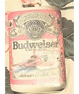 BUDWEISER beer can Front Shaped pinback button Hydroplane boat racing 3 ... - $182.64 MXN
