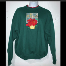 Vintage MCCC Energy Green Christmas Sweatshirt Size 2X - £24.97 GBP