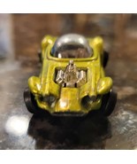 Vintage Hot Wheels Redline 1968 Yellow Lime Beatnik Bandit Tan Interior - $101.64 CAD