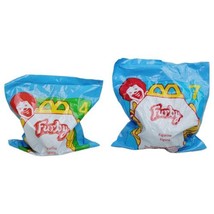 McDonald&#39;s Happy Meal Toy Set of 2 Furby Figurines #4 &amp; #7 - 1998 - £4.63 GBP