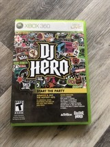 DJ Hero (Microsoft Xbox 360, 2009) Game And Manual only.Pre Owned - £3.05 GBP