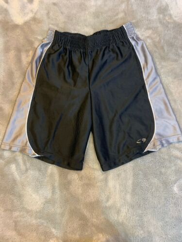 Primary image for Youth Boys Size Small Champion Black Gray Athletic Shorts GUC