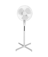 Optimus 16 in. Oscillating Stand Fan in White - $95.68 CAD