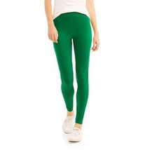 No Boundaries Juniors Casual Ankle Leggings Solid Green Size XL - £19.60 GBP