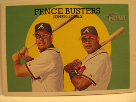 2008 Topps #212 FENCE-BUSTERS Jones-Jones [b4b19] - £5.74 GBP
