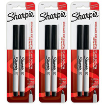 (3 Pack) NEW Sharpie Ultra Fine Point Permanent Markers, 2 Black Markers - $11.97