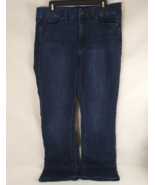 Seven 7 Women&#39;s Dark Wash Mid Rise Bootcut Jeans Size 16 - $17.81