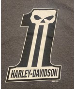 Harley-Davidson H-D T-Shirt Gray 4XL 2022 Omaha Fremont Nebraska NE Casu... - £31.51 GBP
