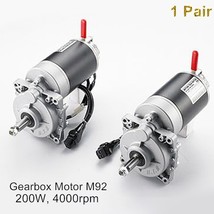 New M92 Gearbox DC 24V Motor 2.5A 200W 4000rpm electric brake power c