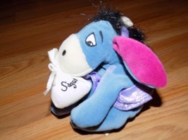 Disney Store Sugar Plum Fairy Eeyore Bean Bag Plush Winnie the Pooh with Tags  - £11.94 GBP