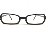 Vintage La Eyeworks Brille Rahmen PERK 800 Schwarz Rot Rechteckig 45-19-135 - $64.89