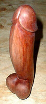  Penis Statue Phallus Wood long dong woody handmade - £31.96 GBP