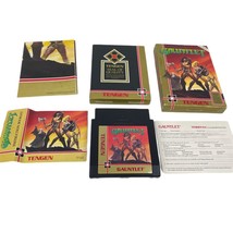 Tengen Gauntlet NES Box Authentic w/ Poster &amp; Registration Card - £59.24 GBP