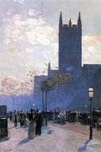 Lower Fifth Avenue by Frederick Childe Hassam - Art Print - £17.57 GBP+
