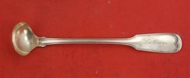 Coin Silver by Various Makers Mustard Ladle by Henderson &amp; Gaines 5 1/8&quot; - £62.51 GBP