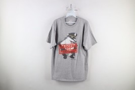 Vintage Nascar Mens Large Faded Spell Out Lumpy Wheels Badger Racing T-Shirt - £23.64 GBP