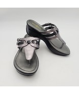 Cole Haan Women's Gray & Silver Wedge Sandals Sz 5.5 B  NikeAir  - $551.96 MXN Cole Haan Women's Gray & Silver Wedge Sandals Sz 5.5 B  NikeAir  - $551.96 MXN
