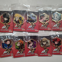 Persona 5 Royal Phantom Thieves Enamel Pins Full Set Official Collectibl... - £73.44 GBP