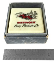 Vintage Detroit Body Parts Co. Advertising Stanley Tools Measuring Tape ... - $18.51