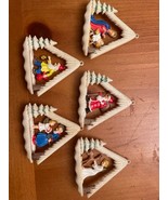Vintage 1950&#39;s Japan copy of Goesch Christmas ornament set of (6) - $61.74 CAD