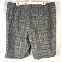 Crazy Shirts Tapa Tribal Print Walk Shorts Swim Trunks 38 Mens Coco Poly Spandex - £34.84 GBP
