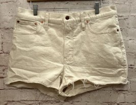Madewell The Perfect Jean Short Cut-off Size 32 Vintage Canvas 3&quot; Inseam... - $28.80