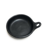 Vintage Saute Pan Black Clay Diameter 9 &quot; Made in La Chamba Tolima Colom... - £54.03 GBP