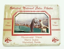 Vintage 10 View Color Photos Abovewater Views Marine Studios Marineland Florida - £7.74 GBP