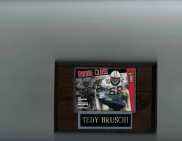 Tedy Bruschi Plaque New England Patriots Arizona Wildcats Football Nfl C - £1.57 GBP
